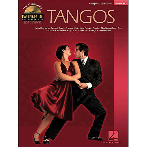 Tangos - Piano Play-Along Volume 79 (CD/Pkg) arranged for piano, vocal, and guitar (P/V/G)