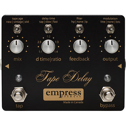 Empress Effects Tape Delay Guitar Effects Pedal