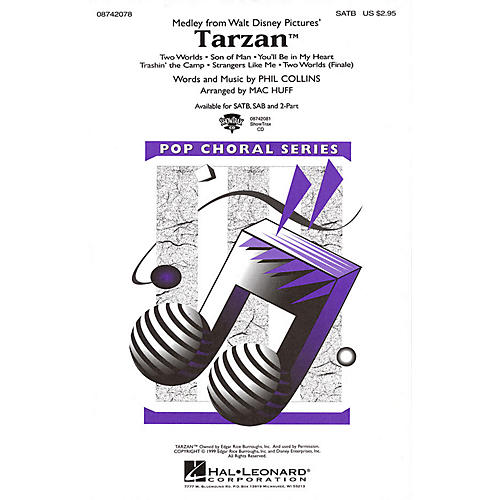 Hal Leonard Tarzan (Medley) SATB arranged by Mac Huff