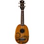 Luna Guitars Tattoo Pineapple Soprano Ukulele Mahogany