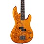 Luna Guitars Tattoo Short-Scale Electric Bass Guitar