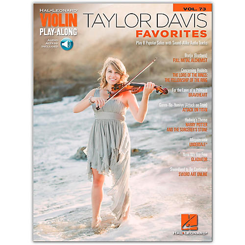 Taylor Davis - Favorites Violin Play-Along Volume 73 Book/Audio Online