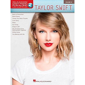 Hal Leonard Taylor Swift Easy Piano Play Along Volume 19