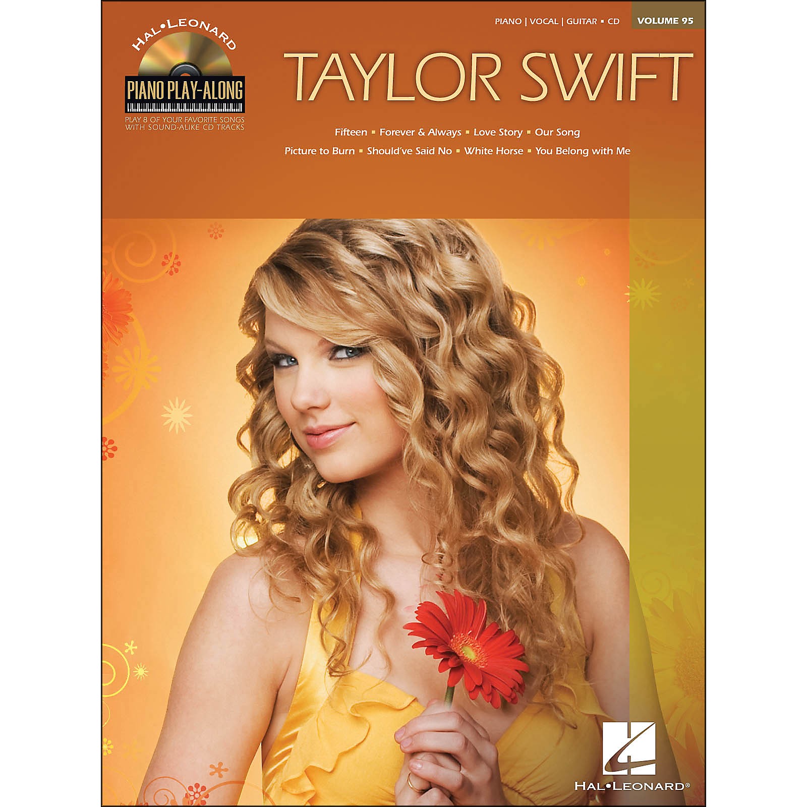 Hal Leonard Taylor Swift - Piano Play-Along Volume 95 (CD/Pkg) arranged ...