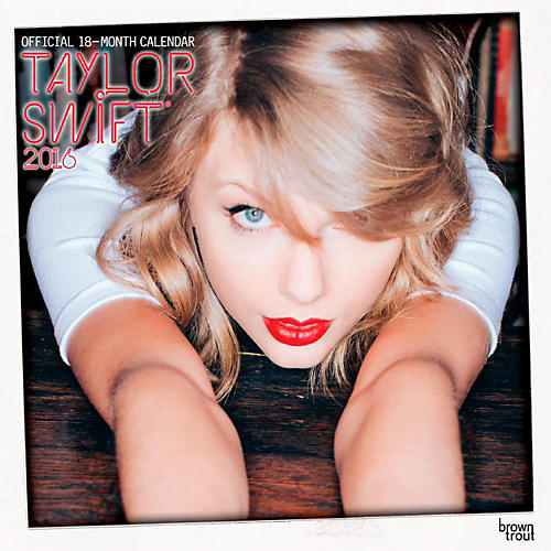 Taylor Swift 2016 Calendar Square 12 x 12 In.