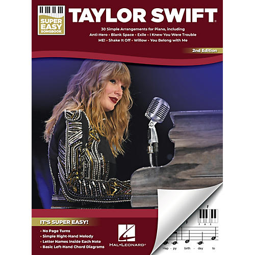 Hal Leonard Taylor Swift 2nd Edition Songbook
