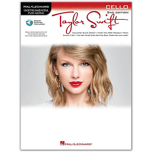 Taylor Swift For Cello - Instrumental Play-Along 2nd Edition Book/Online Audio