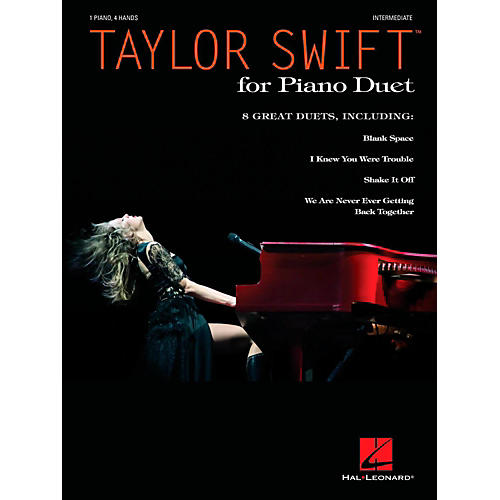 Hal Leonard Taylor Swift For Piano Duet (1 Piano 4 Hands) - Intermediate Level