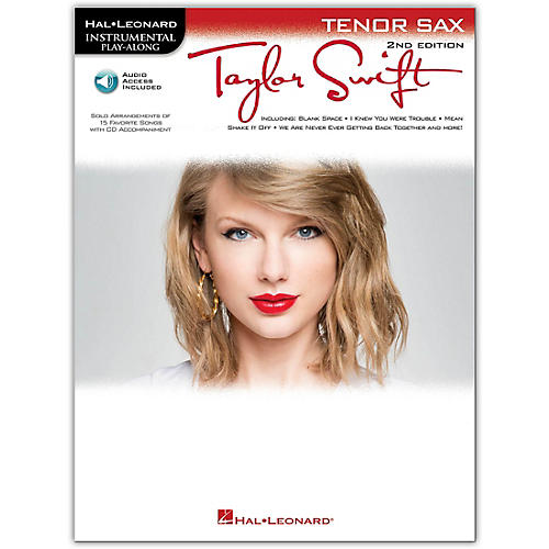 Taylor Swift For Tenor Sax - Instrumental Play-Along 2nd Edition Book/Online Audio