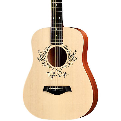 Taylor Taylor Swift Signature Baby Acoustic Guitar Natural 3/4 Size Dreadnought