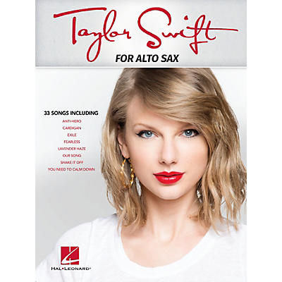 Hal Leonard Taylor Swift for Alto Sax Instrumental Folio