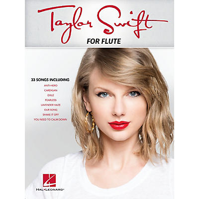 Hal Leonard Taylor Swift for Flute Instrumental Folio