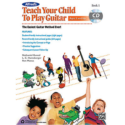 Alfred Teach Your Child to Play Guitar Book 1 (Book/Online Audio)