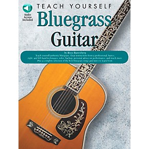 Music Sales Teach Yourself Bluegrass Guitar Book Cd