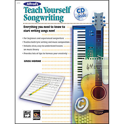 Alfred Teach Yourself Songwriting (Book/CD)