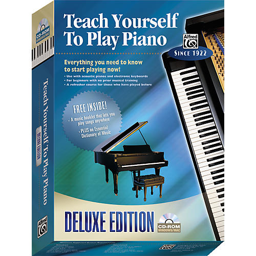 Teach Yourself To Play Piano Deluxe Edition CD-ROM