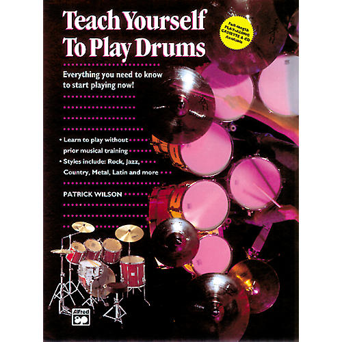 Teach Yourself to Play Drums Book with CD