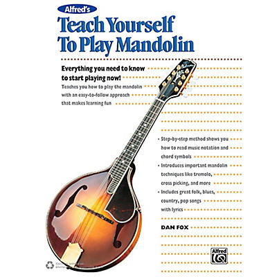 Alfred Teach Yourself to Play Mandolin (Book, Online Audio/Video Access)