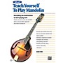 Alfred Teach Yourself to Play Mandolin (Book, Online Audio/Video Access)