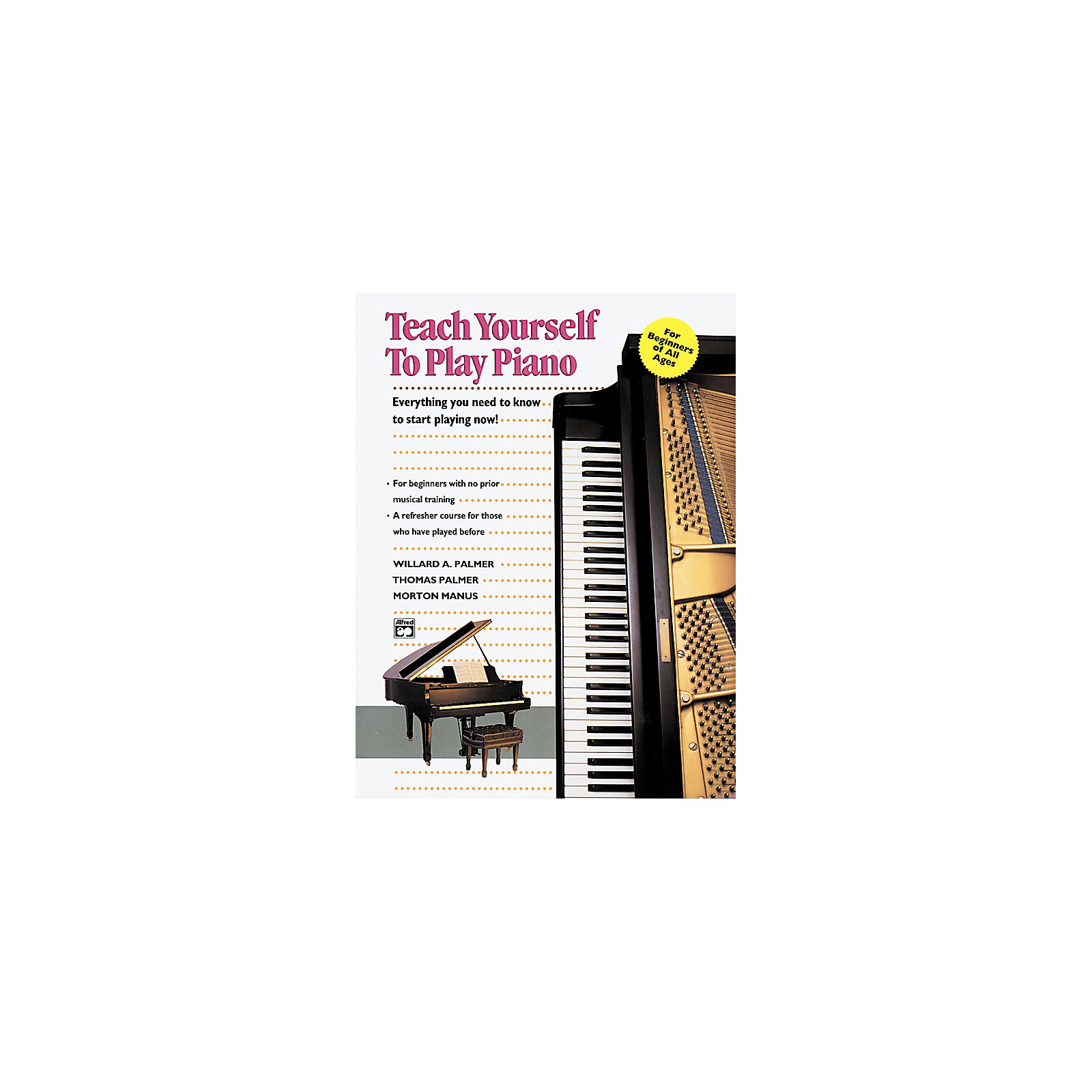 Alfred teach yourself to play piano book musician s friend