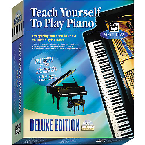 Teach Yourself to Play Piano Deluxe Edition CD-ROM