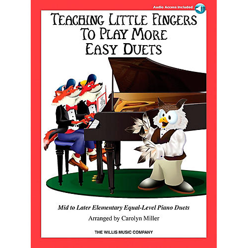 Teaching Little Fingers To Play - More Easy Duets Book/CD 1 Piano 4 Hands
