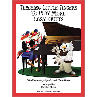 Hal Leonard Teaching Little Fingers To Play - More Easy Duets Book Only 1 Piano 4 Hands