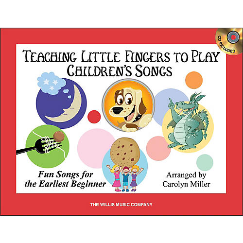 Teaching Little Fingers To Play Children's Songs Book/CD Pack