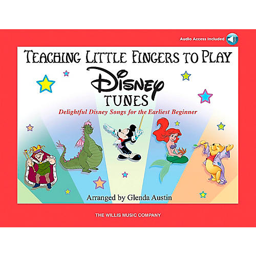 Teaching Little Fingers To Play Disney Tunes Book/CD