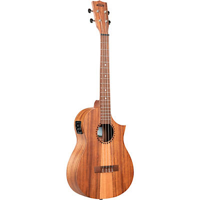 Kala Teak Tri-Top Baritone Acoustic-Electric Ukulele