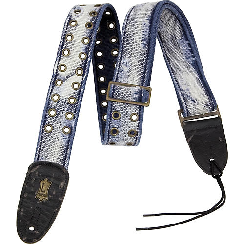 Tear Wear Guitar Strap with Brass Eyelets