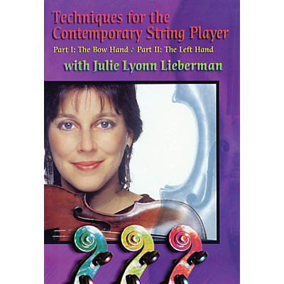 Huisku Music Techniques for the Contemporary String Player DVD Series DVD Written by Julie Lyonn Lieberman