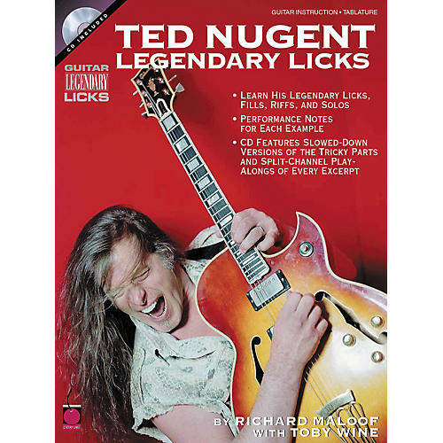 Ted Nugent - Legendary Licks (Book/CD)