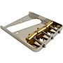 AxLabs Tele-Style Steel Plate Bridge with Brass Compensated Saddles Nickel