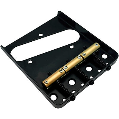 AxLabs Tele-Style Steel Plate Bridge with Vintage Saddles