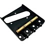 AxLabs Tele-Style Steel Plate Bridge with Vintage Saddles Black
