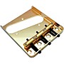 AxLabs Tele-Style Steel Plate Bridge with Vintage Saddles Gold