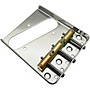 AxLabs Tele-Style Steel Plate Bridge with Vintage Saddles Nickel