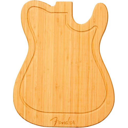 Fender Telecaster Bamboo Cutting Board
