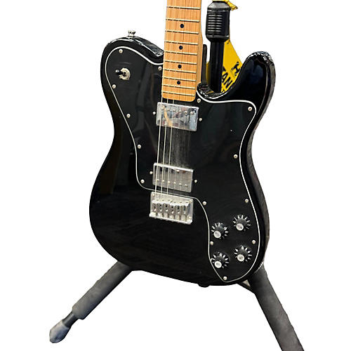Squier Telecaster Custom Solid Body Electric Guitar Black