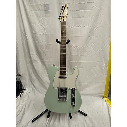Squier Telecaster Solid Body Electric Guitar Surf Green