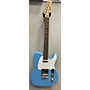 Used Squier Telecaster Solid Body Electric Guitar Sonic Blue
