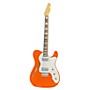 Used Fender Telecaster Thinline Super Deluxe Parallel Universe Series Hollow Body Electric Guitar Capri Orange