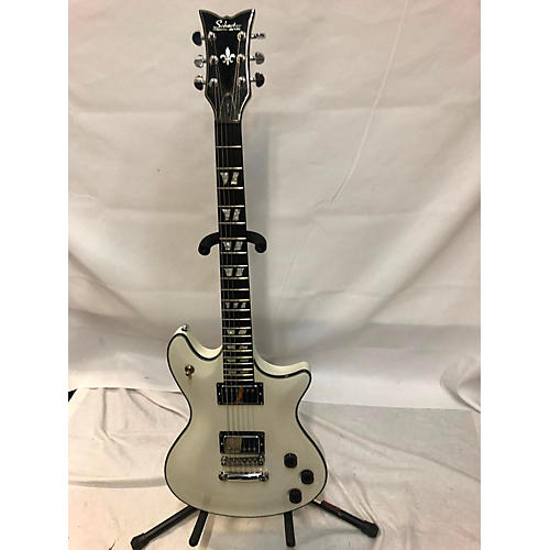 Schecter Guitar Research Tempest Custom Solid Body Electric Guitar White