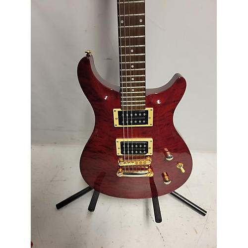 Morgan Monroe Tempest Solid Body Electric Guitar Red