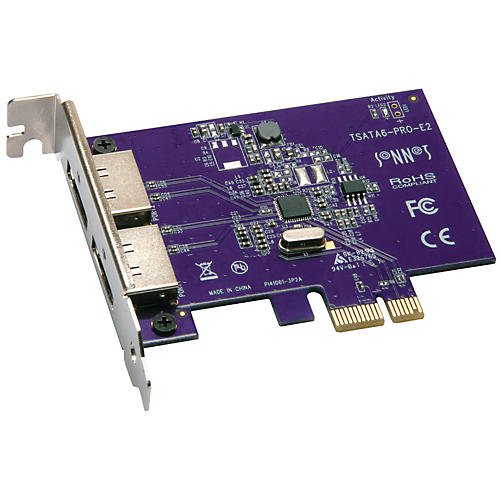 Tempo SATA Pro 6Gb PCIe 2.0 - 2-Port eSATA Host Controller Card