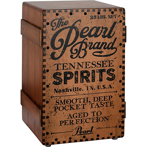 Pearl Primero Crate-Style Cajon, Tennessee Spirits Condition 1 - Mint