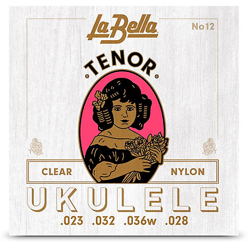LaBella Tenor Clear Nylon Ukulele Strings