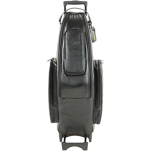 Gard Tenor Sax Wheelie Bag 105-WBFLK Black Ultra Leather