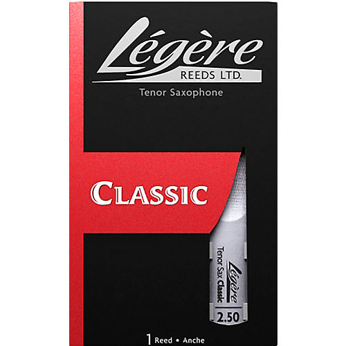 Legere Tenor Saxophone Reed Strength 2.5